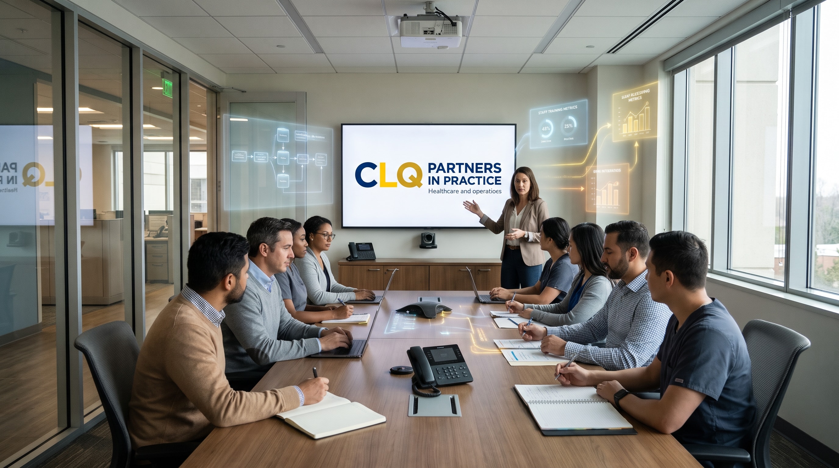 CLQ Partners in Practice team presentation